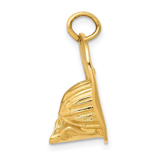 Gold Polished First Responder Pendants