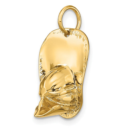 Gold Polished First Responder Pendants