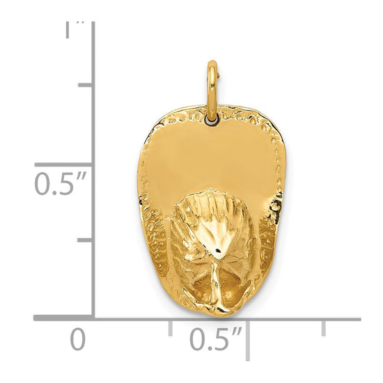 Gold Polished First Responder Pendants