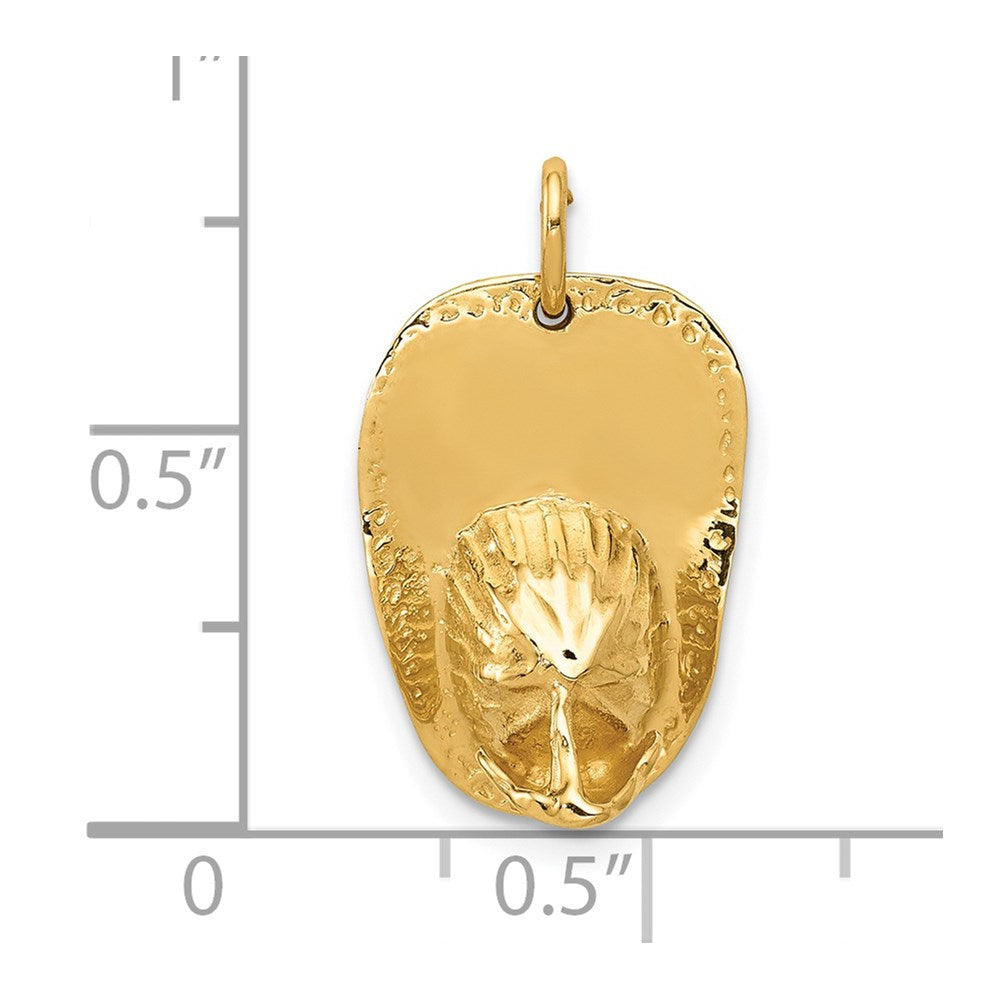 Gold Polished First Responder Pendants