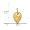 14k 3-D Firemans Helmet Charm