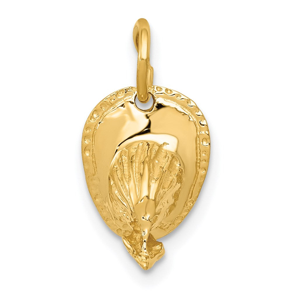 14k 3-D Firemans Helmet Charm