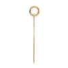 14K HAPPY ANNIVERSARY with Hearts 25mm Engravable Disc Charm