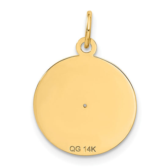 Gold Record Album Charm