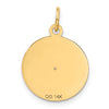 Gold Record Album Charm