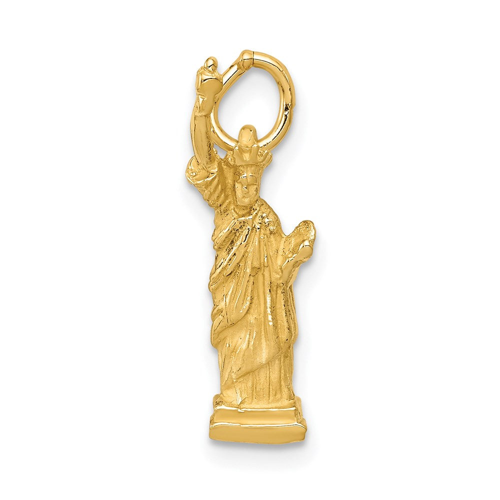 14k 3-D Statue Of Liberty Charm