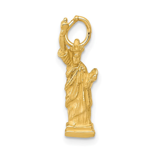 14k 3-D Statue Of Liberty Charm