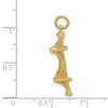 14k 3-D GOLDEN GATE Bridge Charm