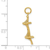 Gold Polished Mackinac Pendant