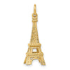 Gold Polished Eiffel Tower Pendants
