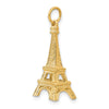 Gold Polished Eiffel Tower Pendants