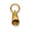 14K 3-D Small Megaphone Charm