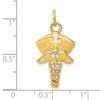 Gold Polished Medical Pendants