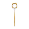 14k HAPPY BIRTHDAY 18mm Engravable Heart Disc Charm