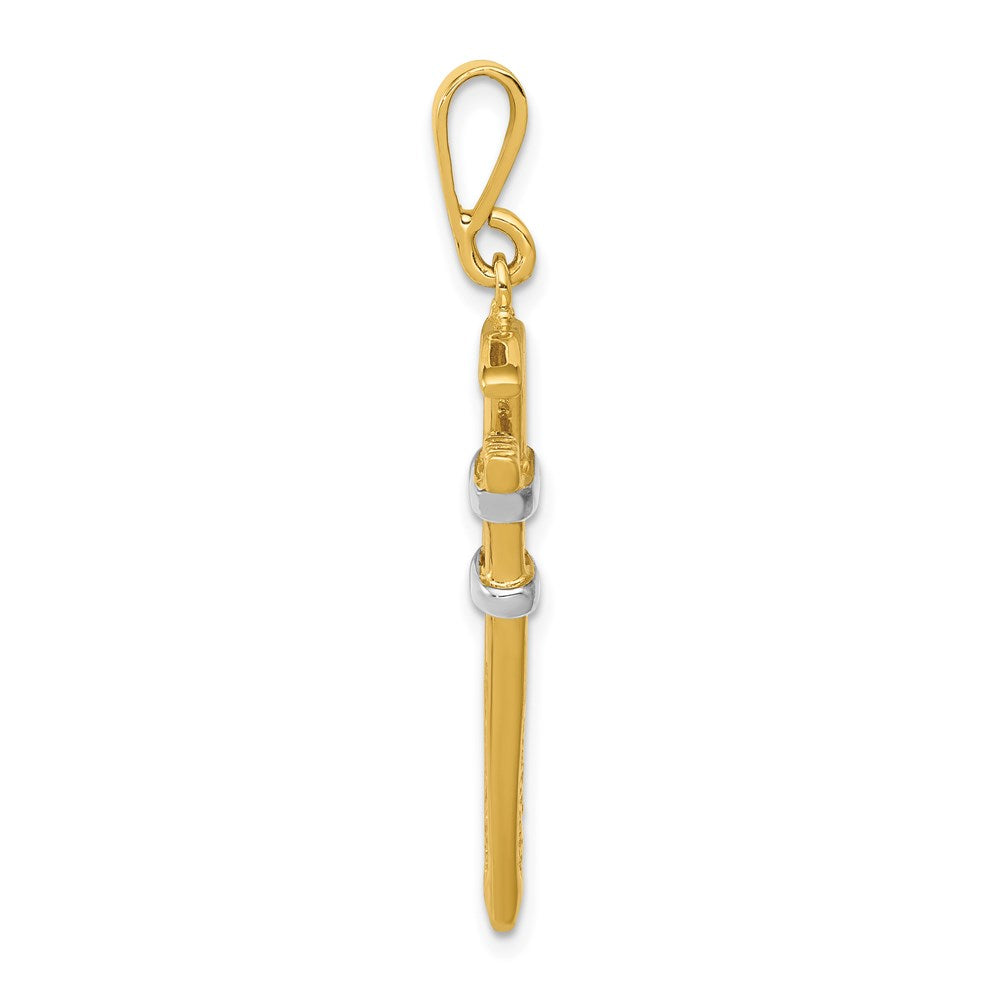 Gold Polished Tool Pendants