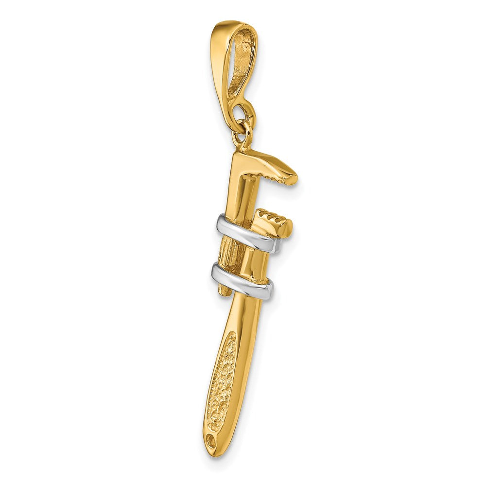Gold Polished Tool Pendants