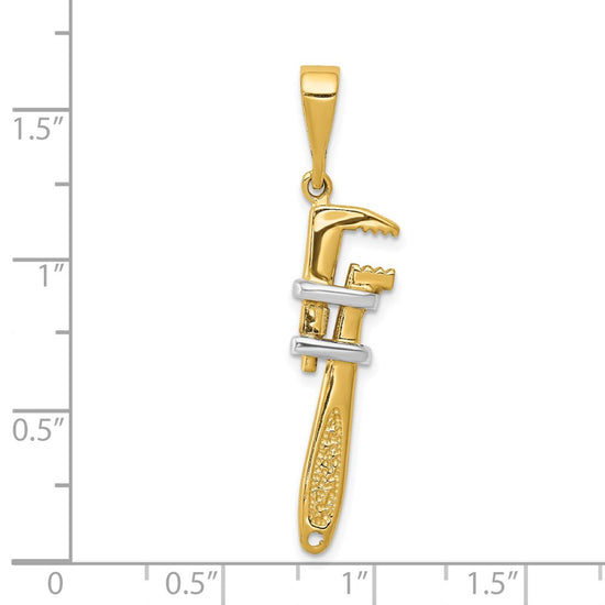 Gold Polished Tool Pendants