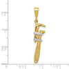 Gold Polished Tool Pendants