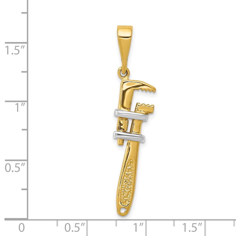Gold Polished Tool Pendants