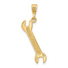 Gold Polished Tool Pendants