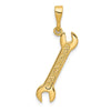 Gold Polished Tool Pendants