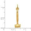 14k 3-D Gavel Charm