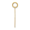 14k MERRY CHRISTMAS 19mm Engravable Disc Charm