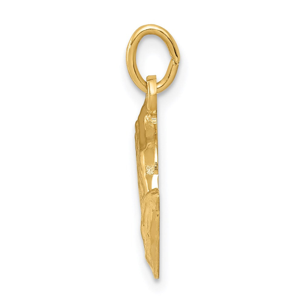Gold Praying Hands Pendants