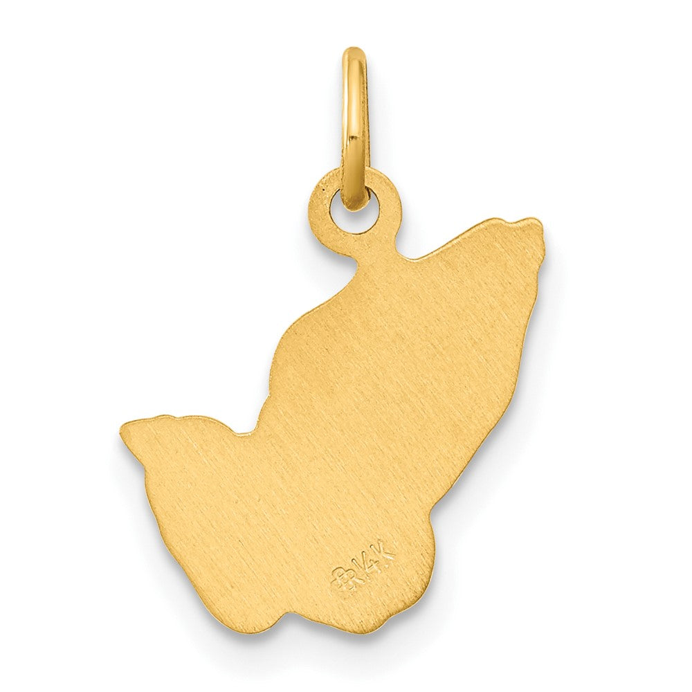 Gold Praying Hands Pendants