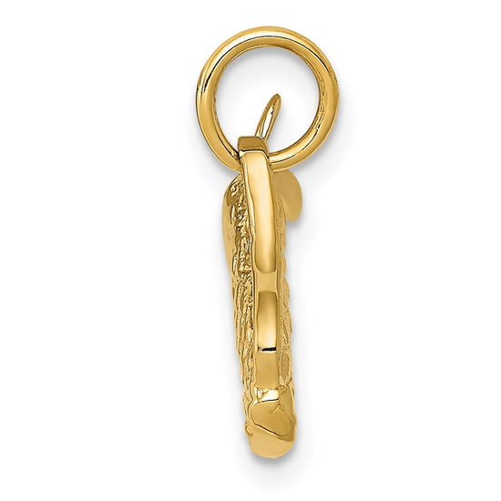 Gold Polished Golf Pendants
