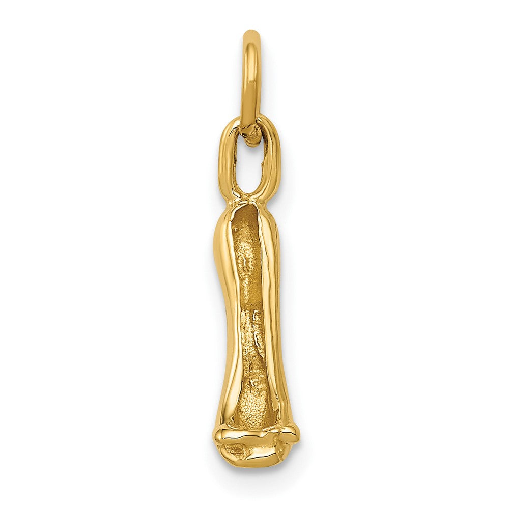 14K  3-D High Heel Stiletto Shoe Charm
