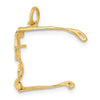 14k 3-D Glasses with Moveable Sides Charm