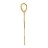 14k Laser Polished Boy with Hat Charm