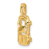 14k 3-D Sports Car Charm