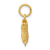 14K  3-D Ice Skate Charm