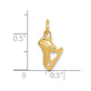 14K  3-D Ice Skate Charm