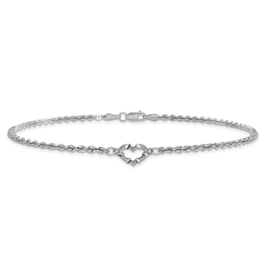 Gold Heart Anklets