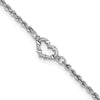 Gold Heart Anklets