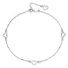 Gold Heart Anklets