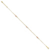 Gold Heart Anklets