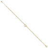 Gold Heart Anklets