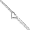 Gold Heart Anklets