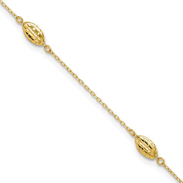 Gold Fancy Anklets