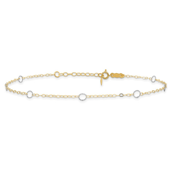 Gold Fancy Anklets