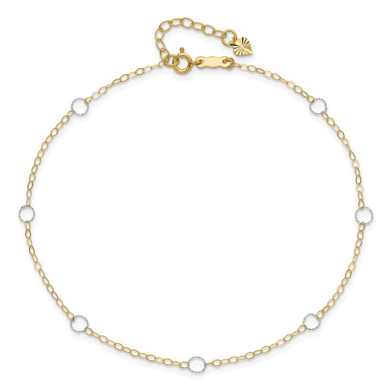 Gold Fancy Anklets