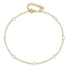Gold Fancy Anklets