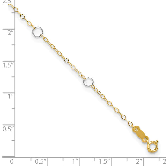 Gold Fancy Anklets