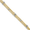 Gold Multi-strand Anklets