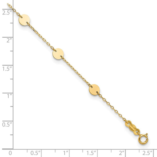 Gold Fancy Anklets