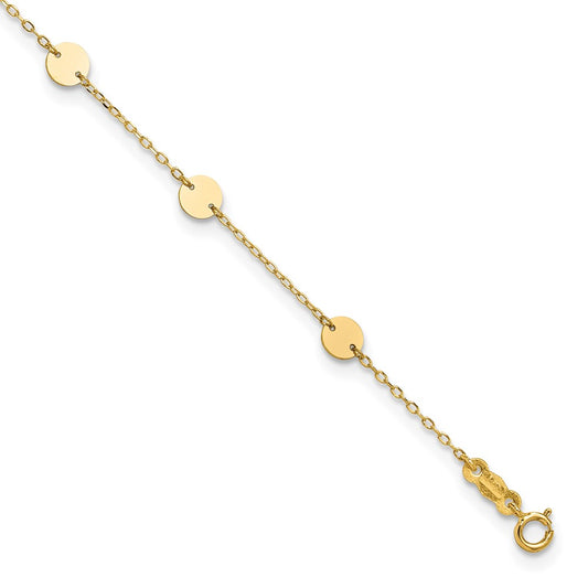 Gold Fancy Anklets